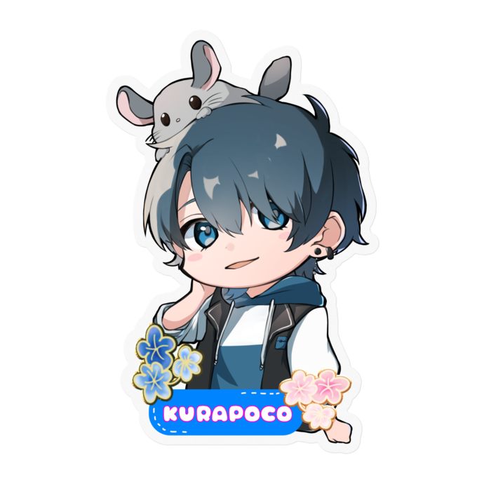 ステッカー - 100 x 100 (mm)