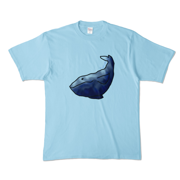 カラーTシャツ - XL - ライトブルー (淡色)