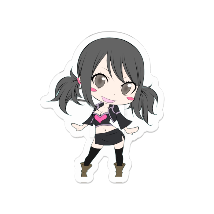 アクリルバッジ - 50 x 50 (mm)