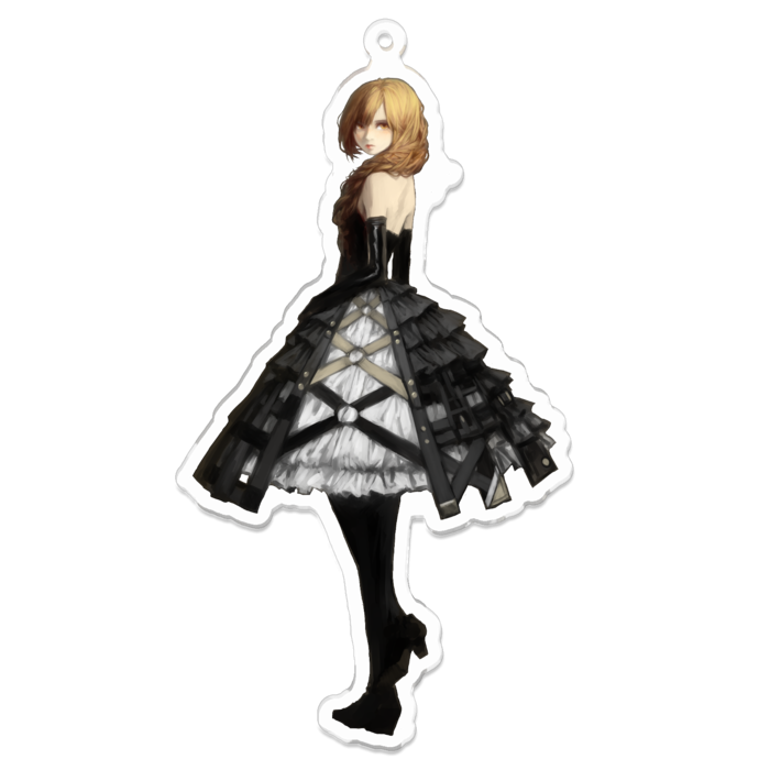 アクリルキーホルダー - 100 x 100 (mm)