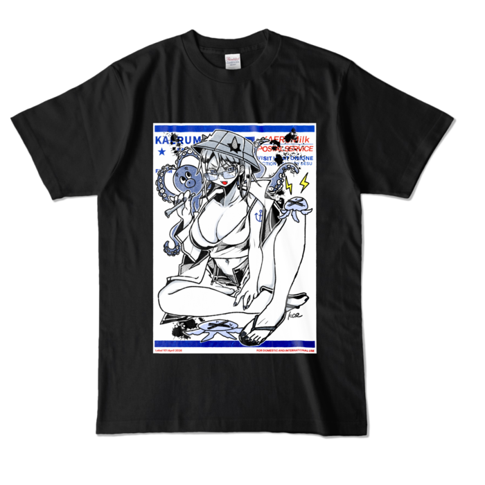 カラーTシャツ - L - ブラック （濃色）