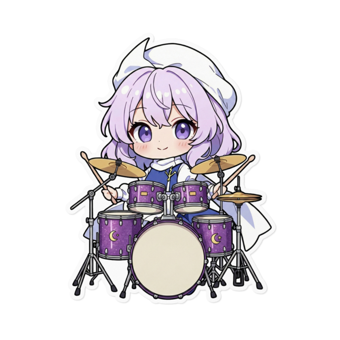 ステッカー - 160 x 160 (mm)(キャラのみ)