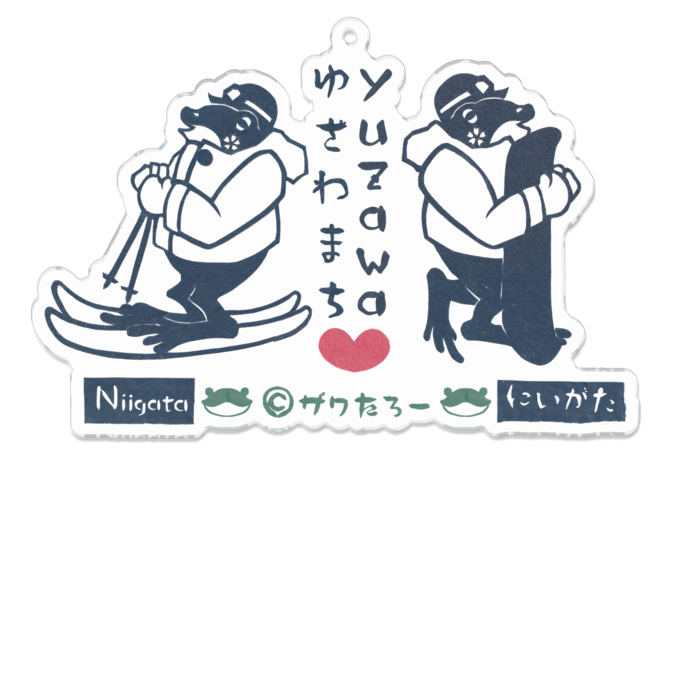 アクリルキーホルダー - 100 x 100 (mm)
