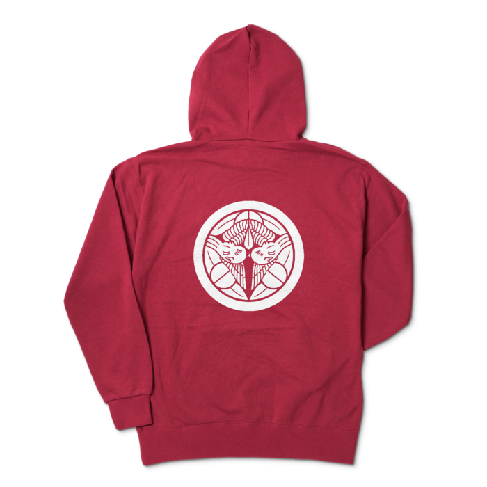 パーカー - XL - バーガンディ