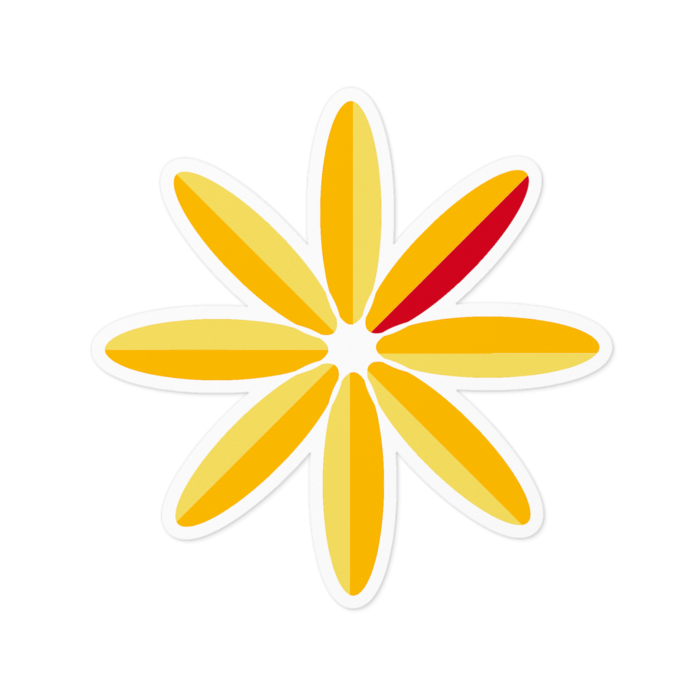 ステッカー - 100 x 100 (mm)