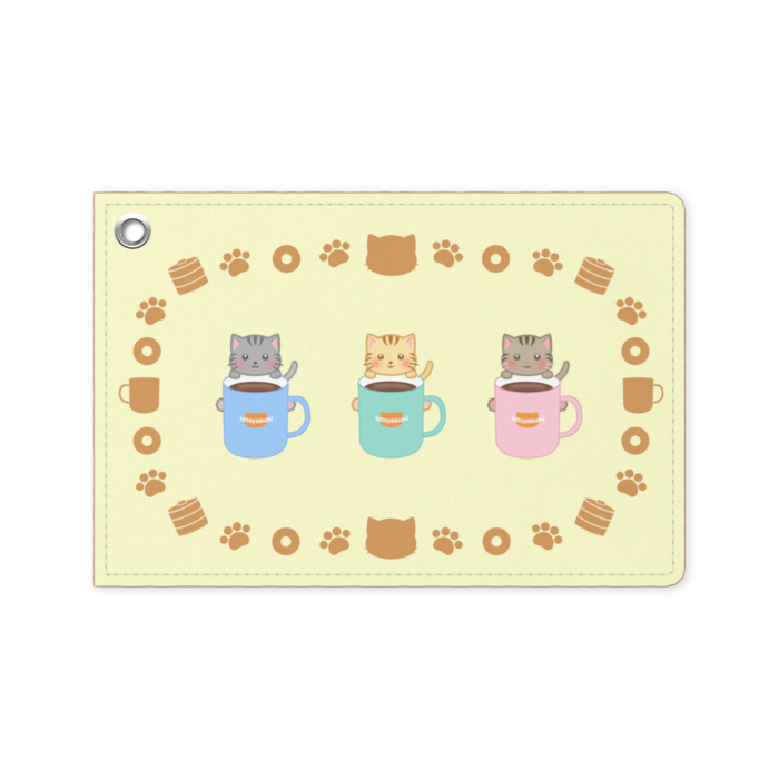 パスケース(イエロー) - 70 x 105 (mm)(1)