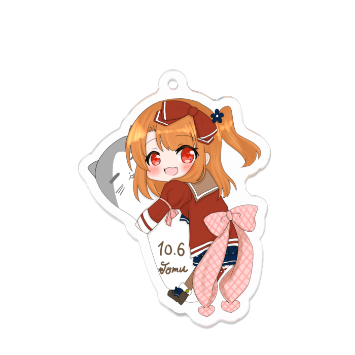 アクリルキーホルダー - 70 × 70 (mm)