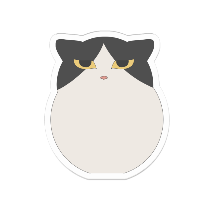 アクリルバッジ - 50 x 50 (mm)