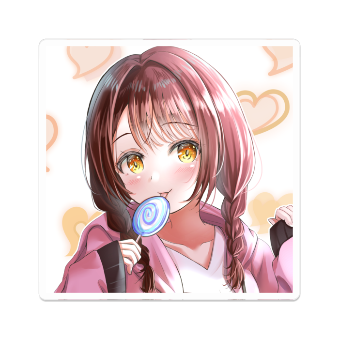 アクリルバッジ (背景あり) 