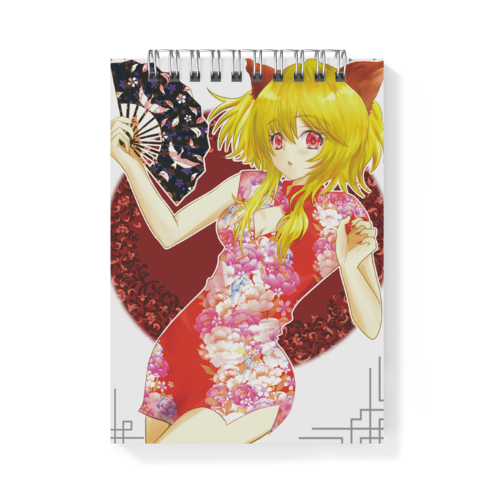 オリジナル猫耳チャイナ女の子 まめつぶ Booth