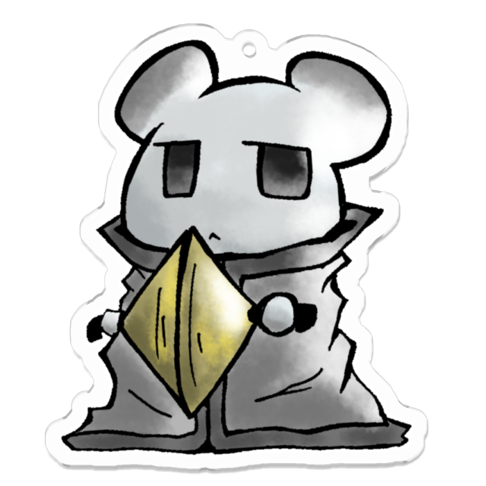 アクリルキーホルダー - 70 x 70 (mm)