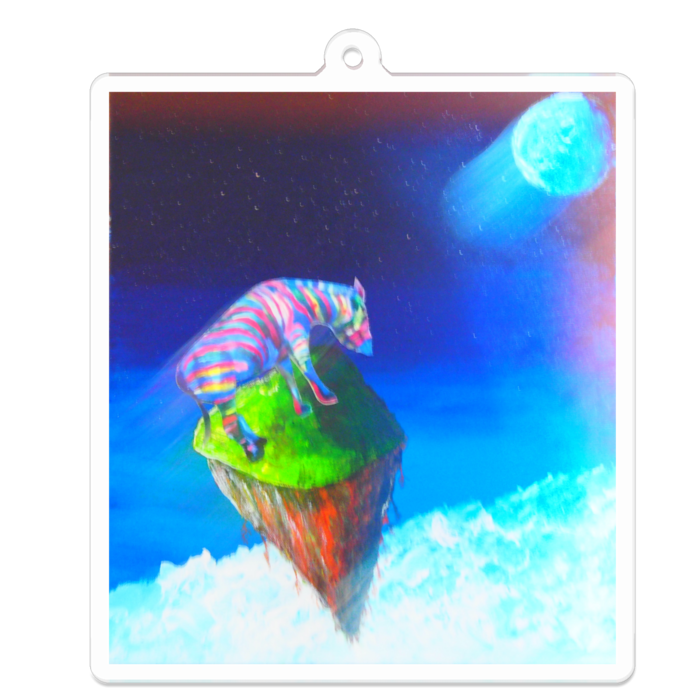 アクリルキーホルダー - 70 x 70 (mm)