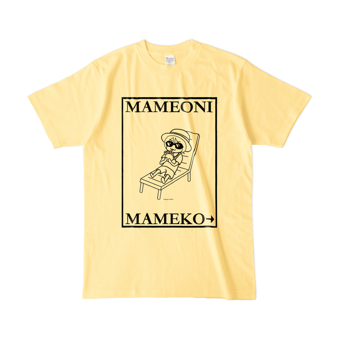 カラーTシャツ(淡色) - L - ライトイエロー