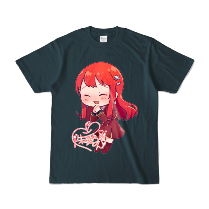 カラーTシャツ - S - デニム (濃色)