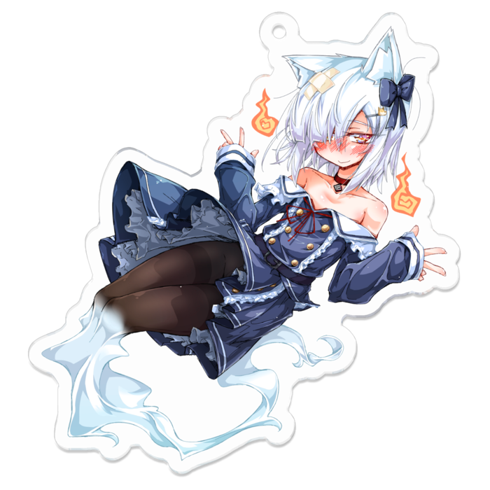 アクリルキーホルダー - 70 x 70 (mm)