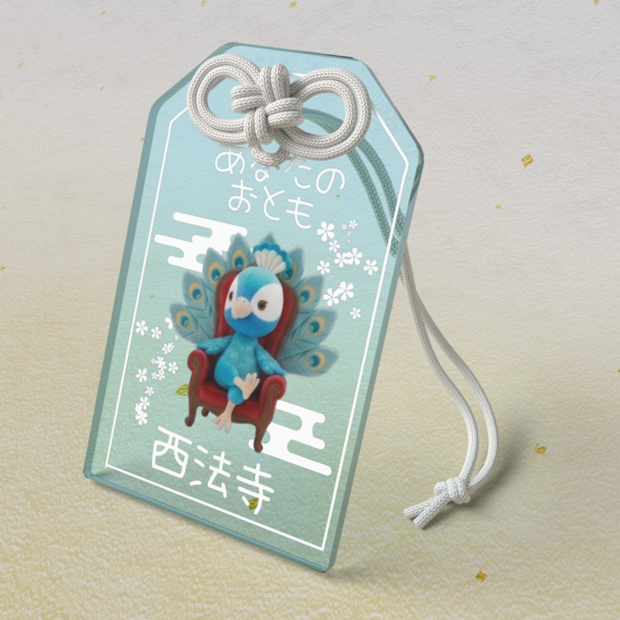 アクリルお守り - 50 × 80mm