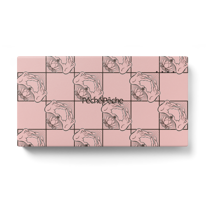 モバイルバッテリー ピンク - 123 x 65 (mm)