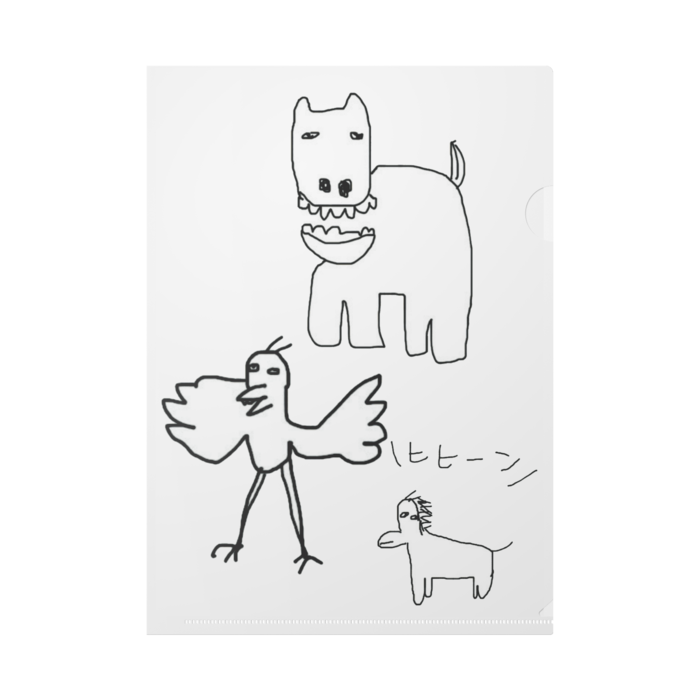 クリアファイル - A4