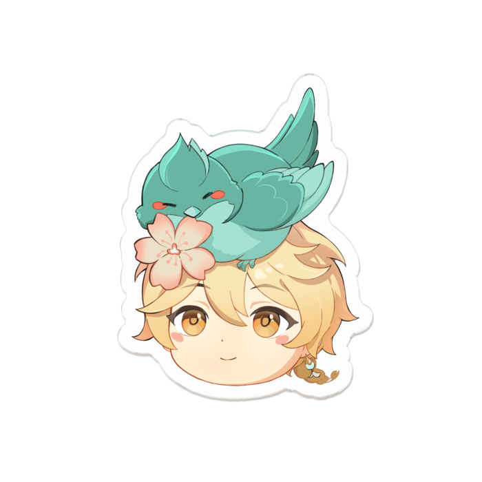 アクリルバッジ - 50 x 50 (mm)