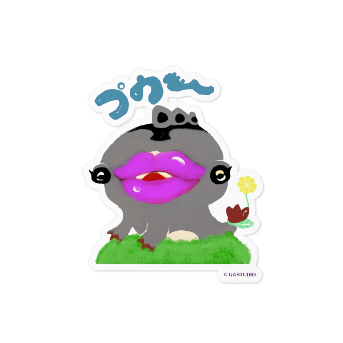 ステッカー - 100 x 100 (mm)