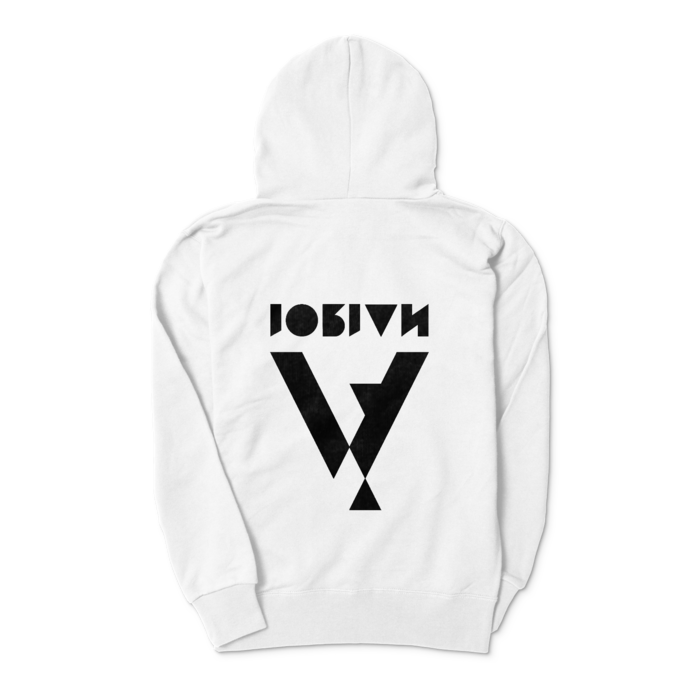 ジップパーカー - S - ホワイト