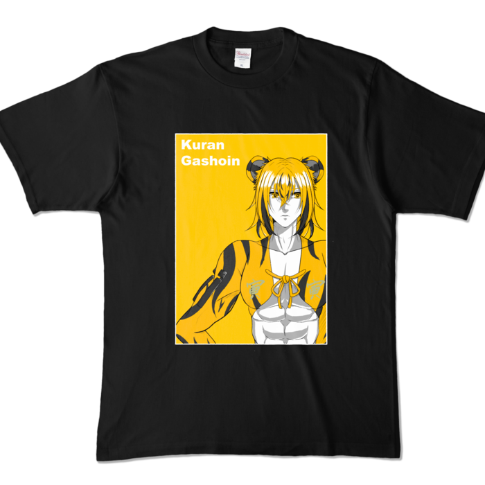 カラーTシャツ - XL - ブラック (濃色)