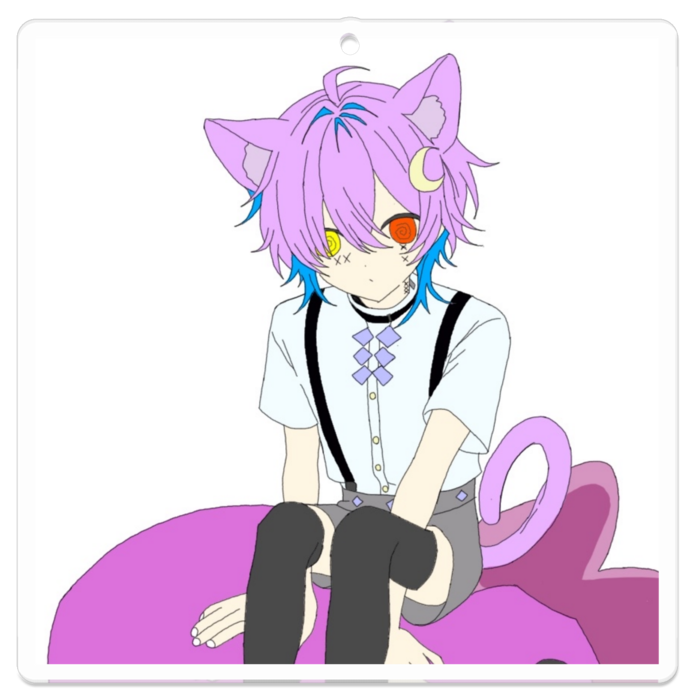 アクリルキーホルダー - 70 x 70 (mm)