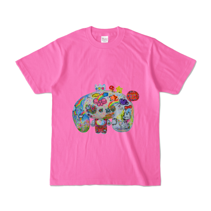 カラーTシャツ - S - ピンク (濃色)