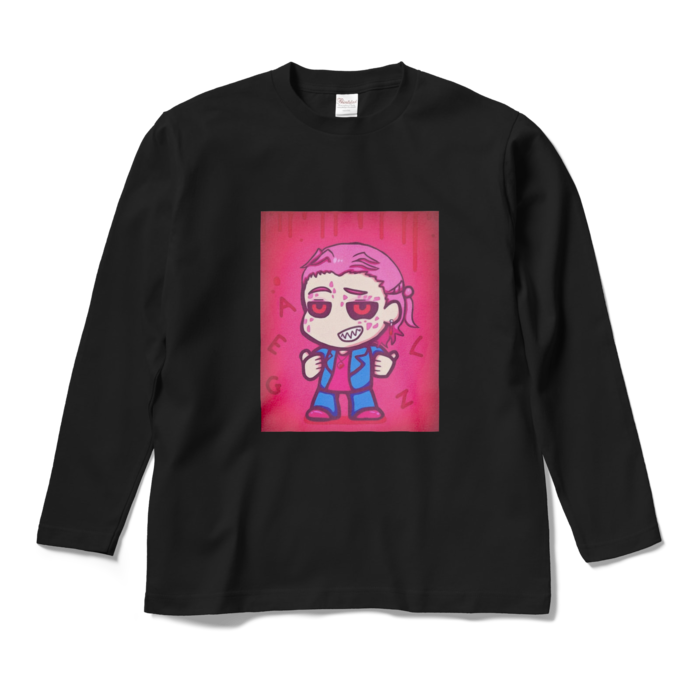 ロングスリーブTシャツ - M - ブラック