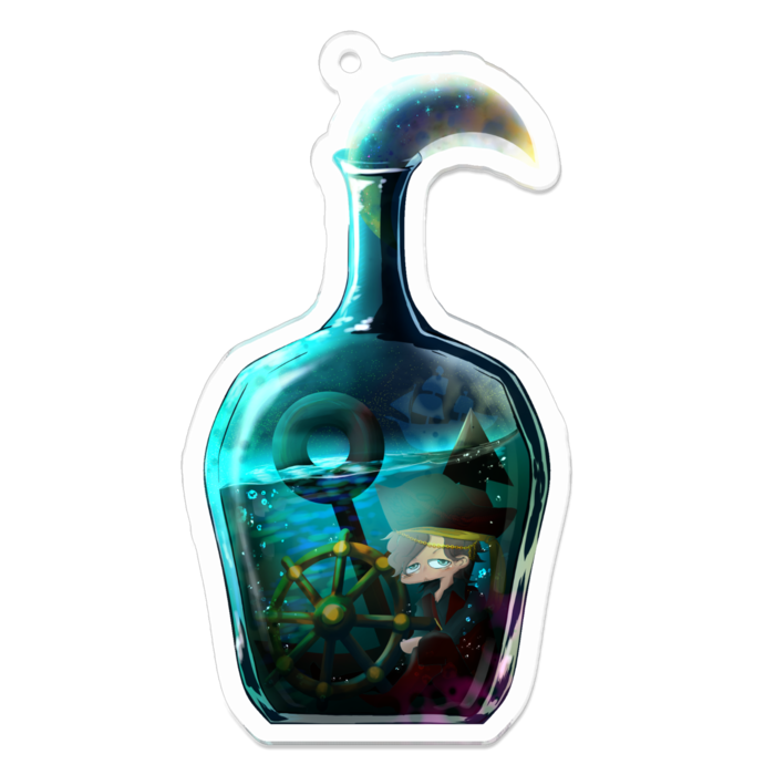 アクリルキーホルダー - 70 x 70 (mm)