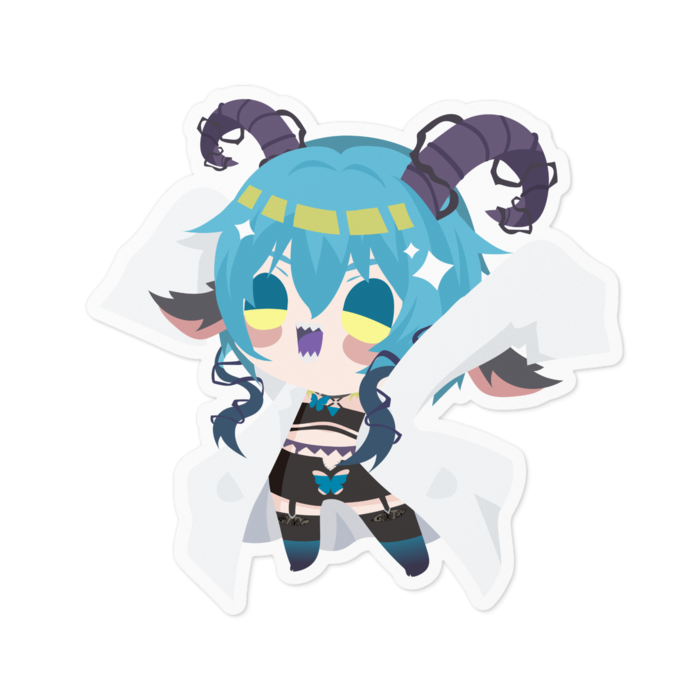 ステッカー - 100 x 100 (mm)