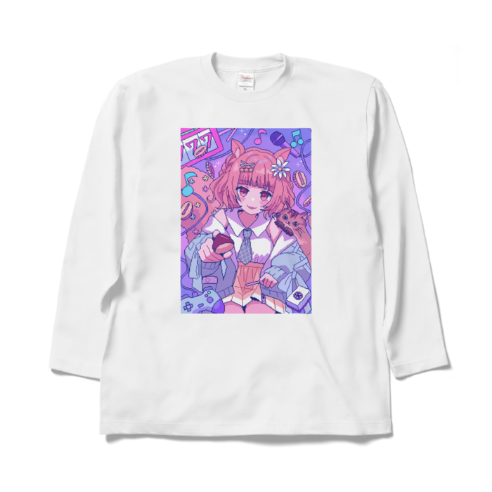 ロングスリーブTシャツ - XL - ホワイト