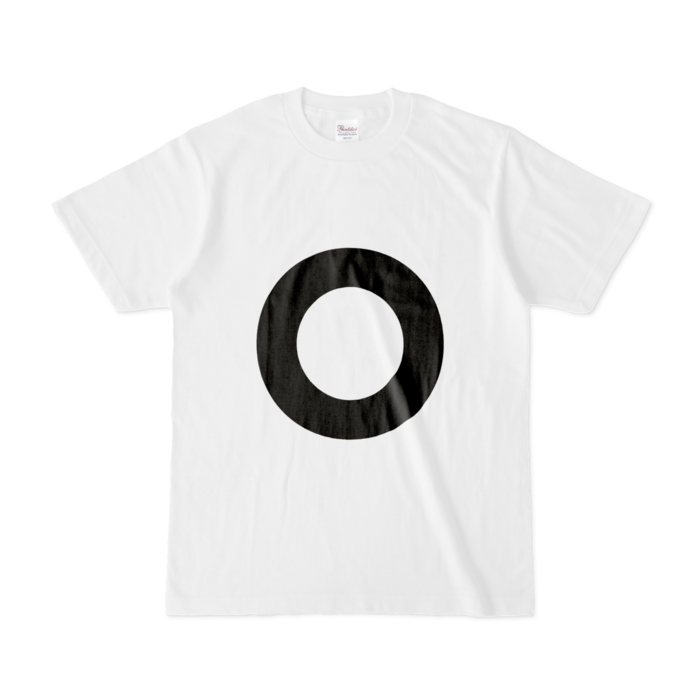 「O」(大文字)Tシャツ - S - 白