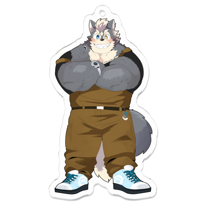 アクリルキーホルダー - 70 x 70 (mm)