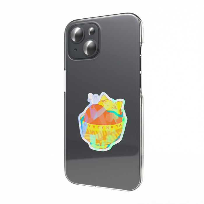 ホログラムスマホステッカー - 縦