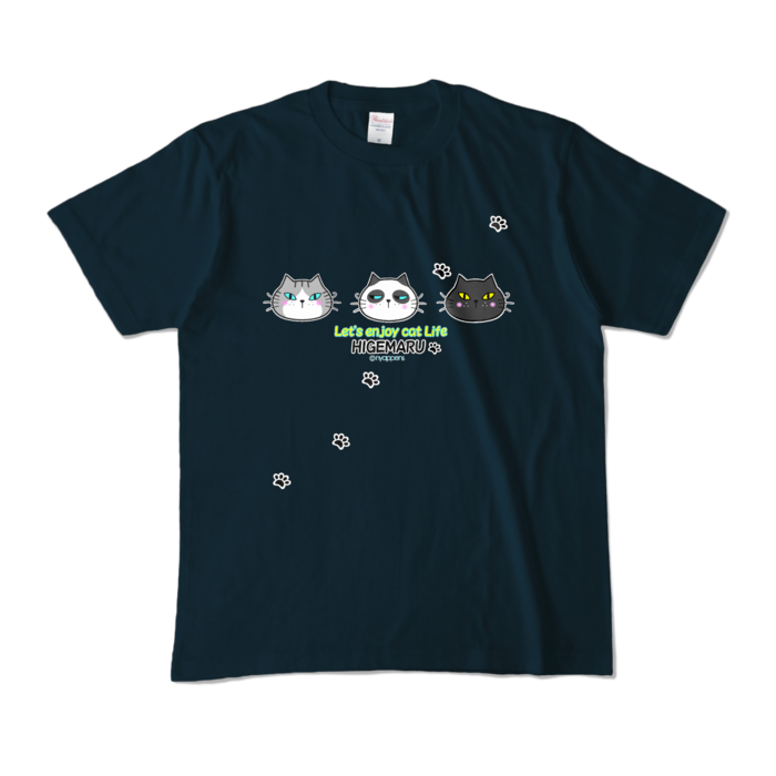 カラーTシャツ - M - ネイビー (濃色)