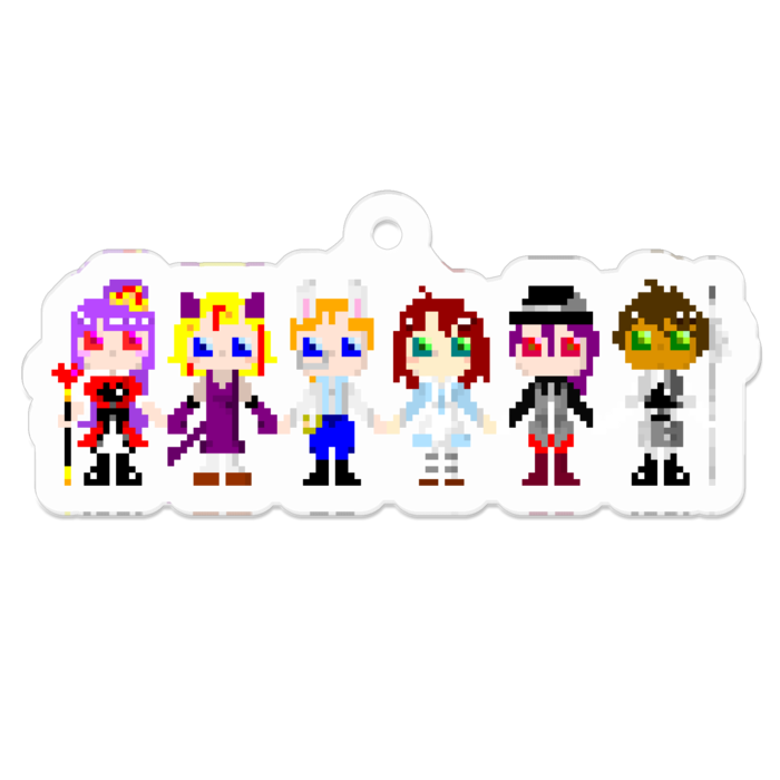 アクリルキーホルダー - 50 x 50 (mm)