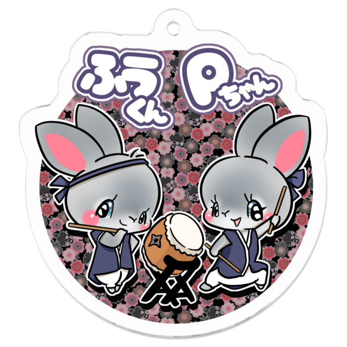 アクリルキーホルダー - 50 x 50 (mm)