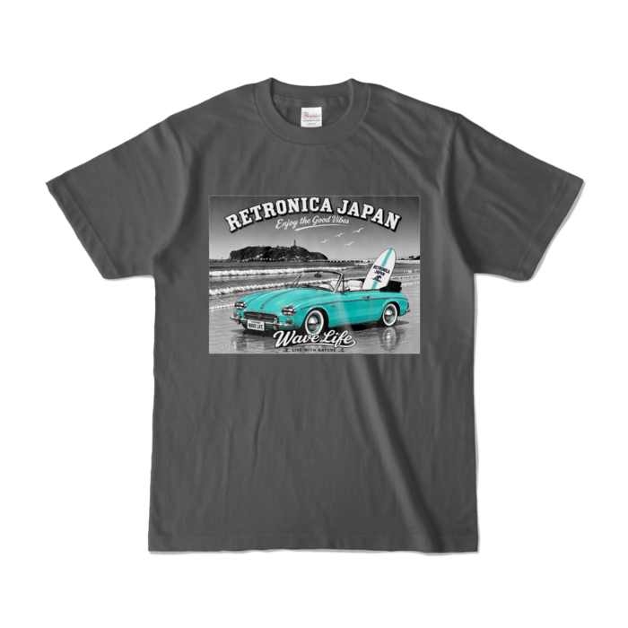 カラーTシャツ - S - チャコール (濃色)