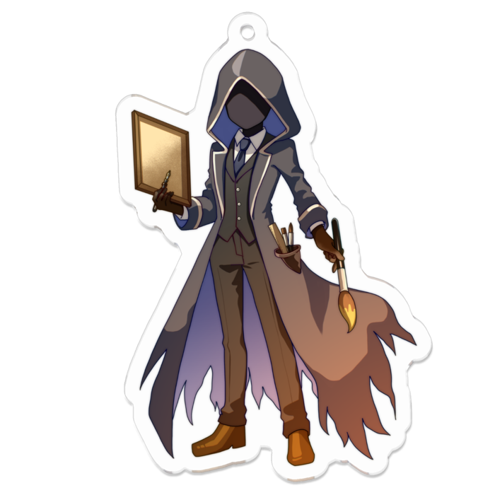 アクリルキーホルダー　70 x 70 (mm)