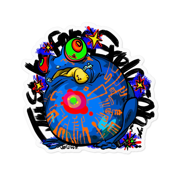 ステッカー - 100 x 100 (mm)