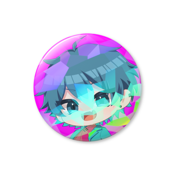 ホログラム缶バッジ - 32mm