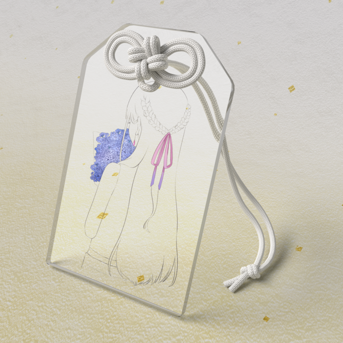［花束］アクリルお守り クリア