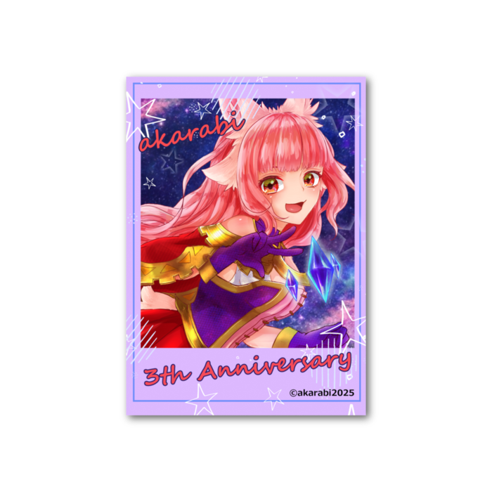 フォト風カード - 縦 - 片面