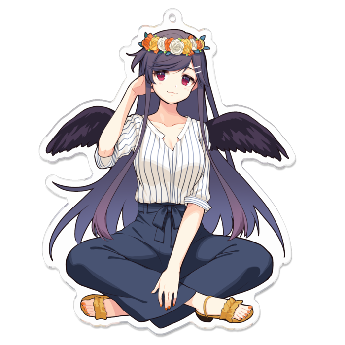 アクリルキーホルダー - 100 x 100 (mm)