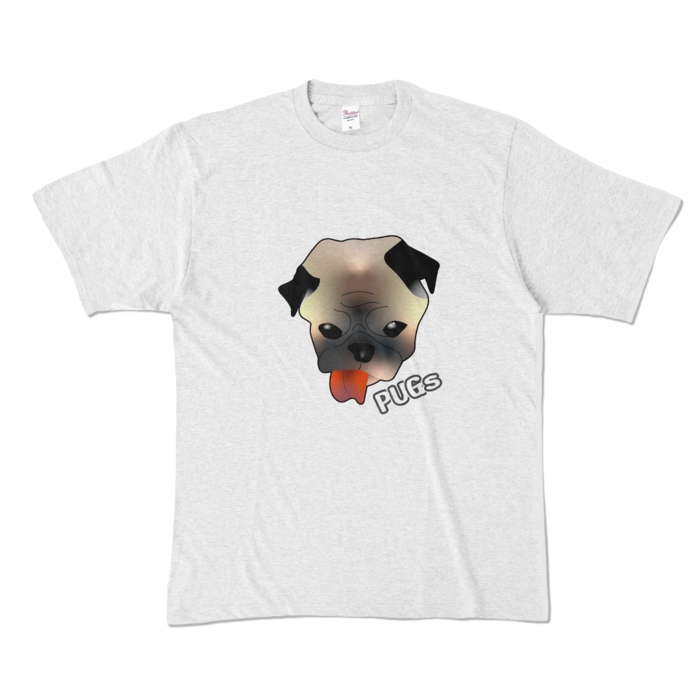 カラーTシャツ - XL - アッシュ (淡色)