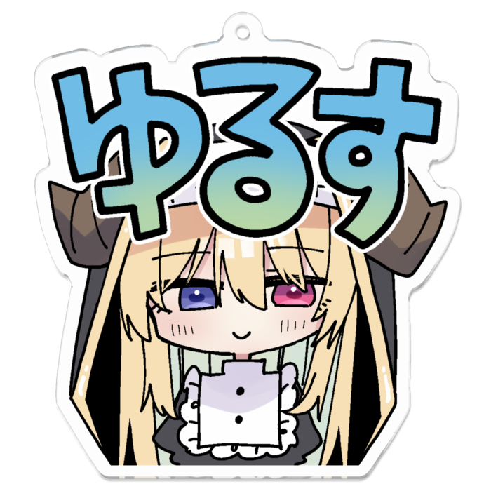 アクリルキーホルダー - 70 x 70 (mm)