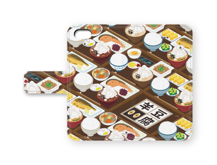 手帳型iPhoneケース - iPhone5 - ストラップ穴 なし