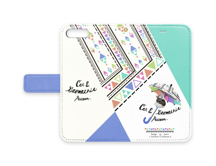 手帳型iPhoneケース - iPhone 7 Plus - ストラップ穴 あり
