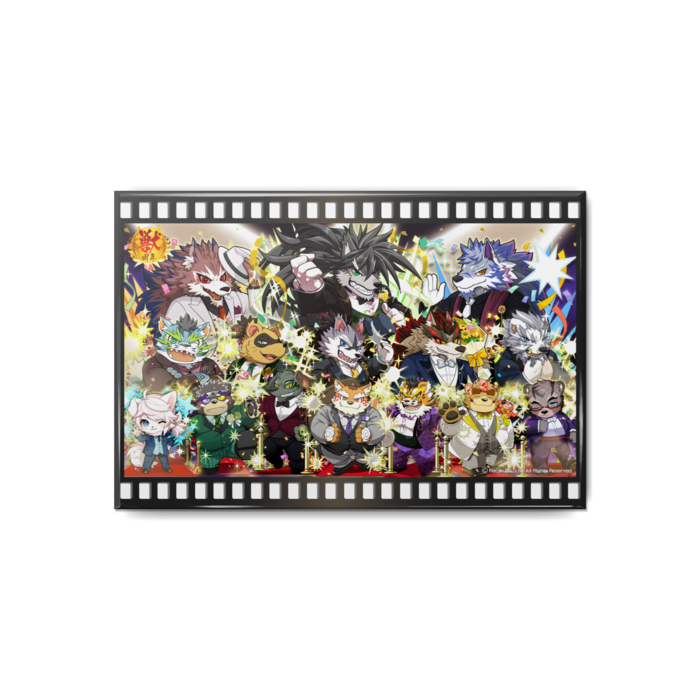 缶バッジ - 80x54mm